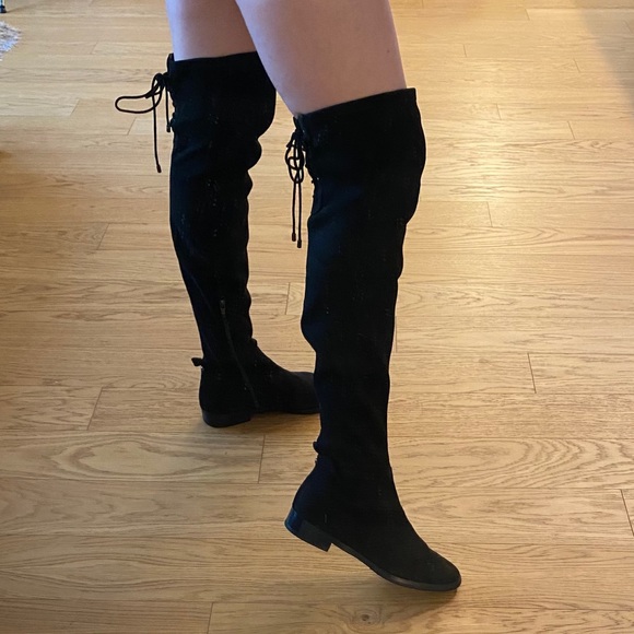 kenneth cole over the knee boots